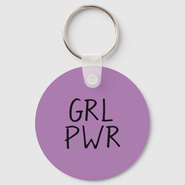 Llavero GRL PWR | Anillo de claves (Anverso)