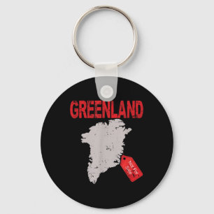 Llavero Groenlandia no está a la venta, es gracioso contra