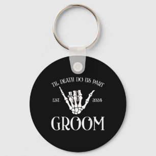 Llavero Groom Bride Hasta La Muerte Nos Fiesta Est 2024 Ha