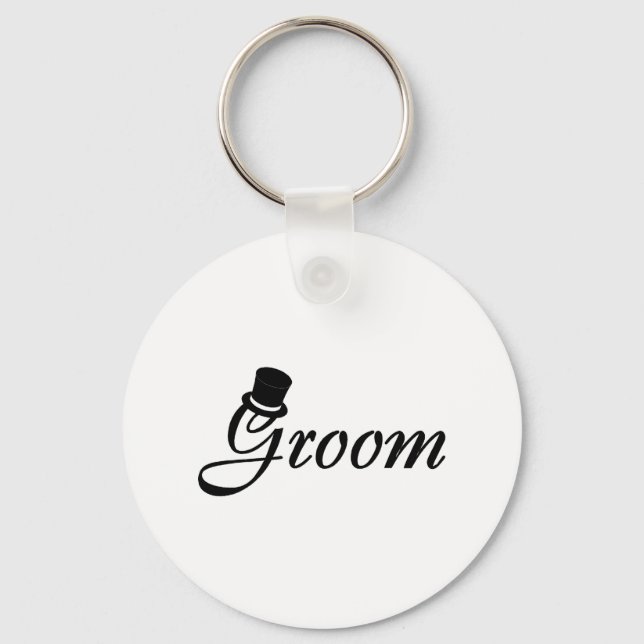 Llavero Groom (sombrero negro superior) (Anverso)