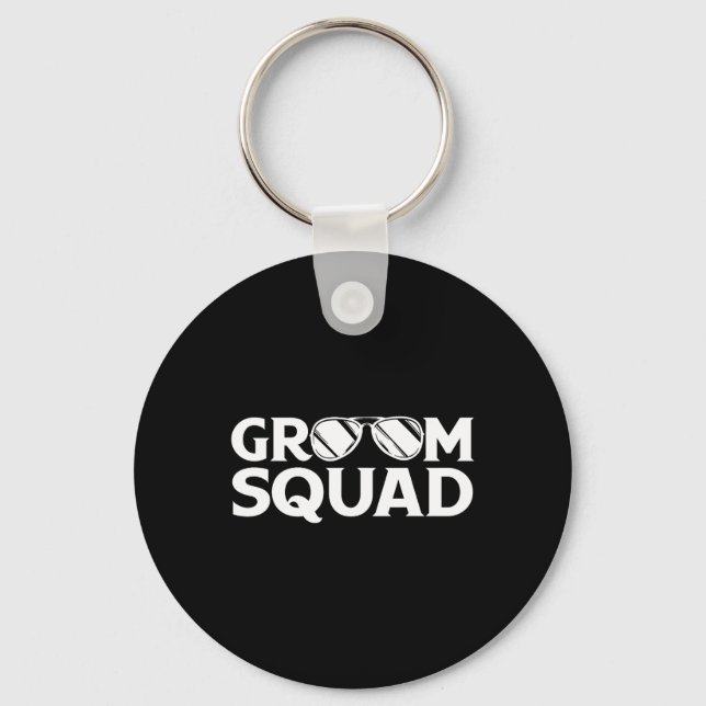 Llavero Groom Squad Groomsman Partido Bachelor Partido Bod (Anverso)