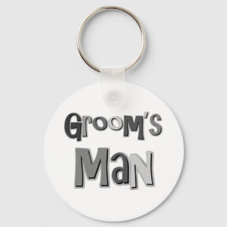 Llavero Groomsman Gray