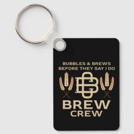 Llavero Groomsmen Grooms Crew Bebe Fiesta Fin de semana