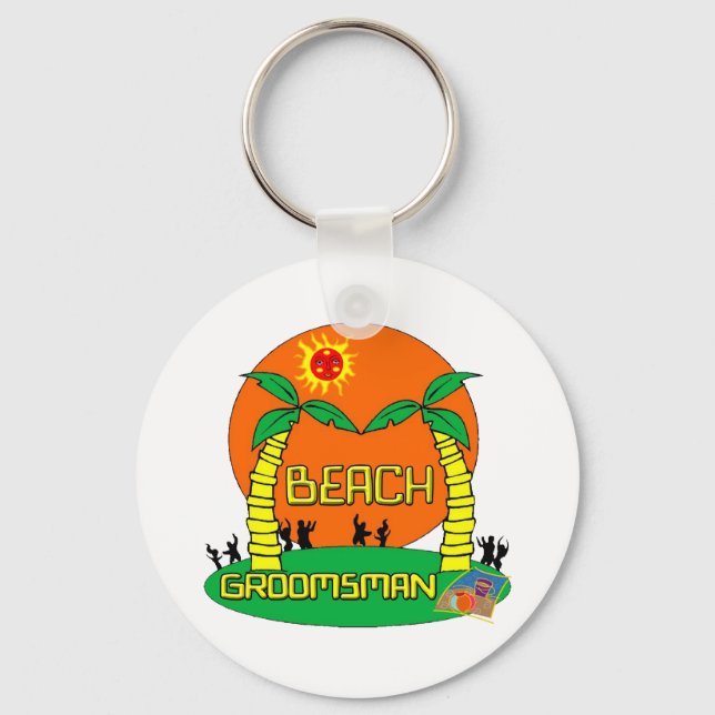 Llavero Groomsmen Keychain (Anverso)