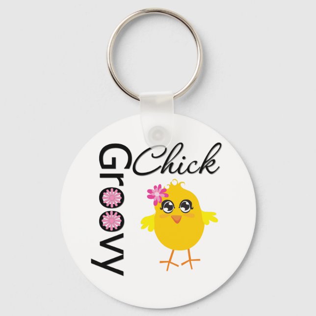 Llavero Groovy Chick (Anverso)
