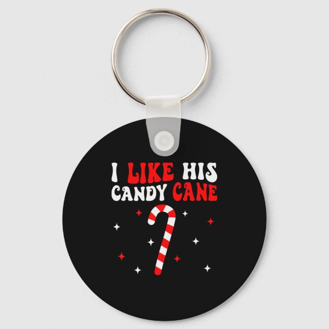 Llavero Groovy Family Christmas Couple Matching Funny Tee  (Anverso)