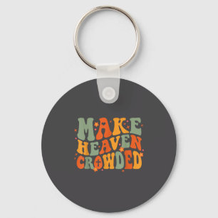 Llavero Groovy Hacer que el cielo esté abarrotado Jesús Bi