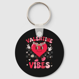 Llavero Groovy Valentine Vibes Chica Niño Mujeres Vértigo 