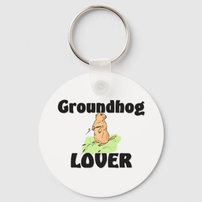 Llavero Groundhog Lover (Anverso)
