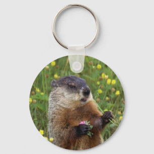 Llavero Groundhog Pose