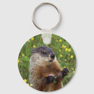 Llavero Groundhog Pose