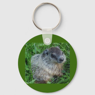 Llavero Groundhog/Woodchuck Keychain
