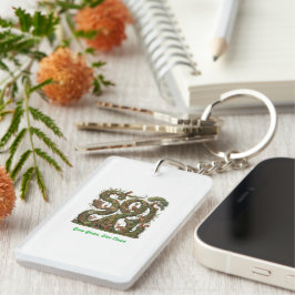 Llavero Grove Green, Live Clean