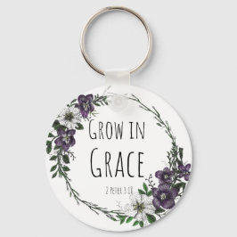 Llavero Grow in Grace Keychain