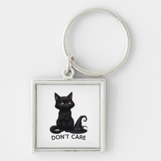 Llavero Grumpy Black Cat Halloween