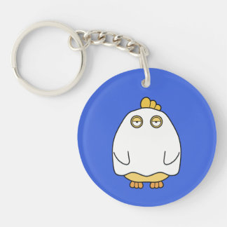 Llavero Grumpy Ghost Chick