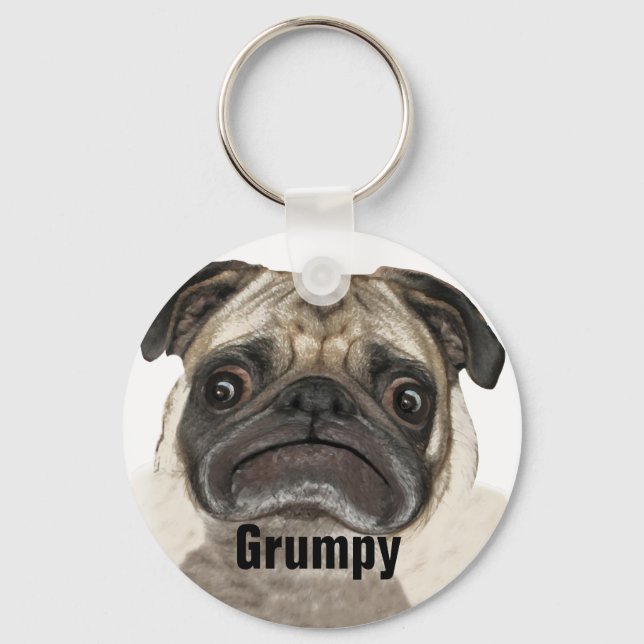 Llavero Grumpy Puggy Gifts (Anverso)