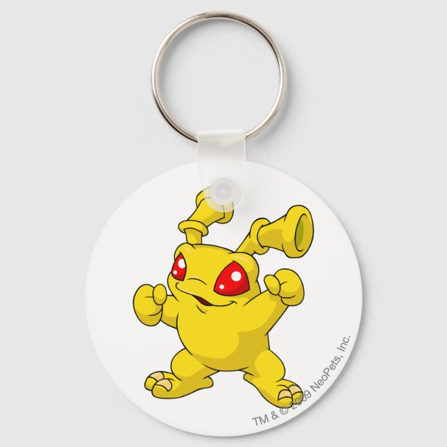 Llavero Grundo amarillo (Anverso)