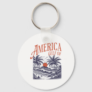Llavero Grunge Design Funny Retro 2025, Gulf Of Usa Americ