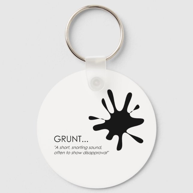 Llavero Grunt Keychain (Anverso)
