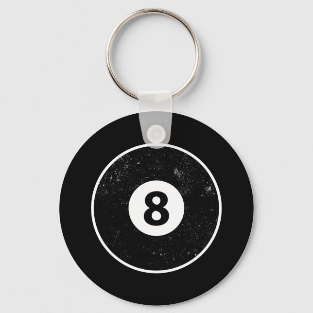 Llavero Grupo de billares Magic Eight Ball (Anverso)