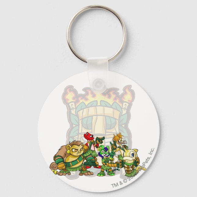 Llavero Grupo de islas de misterio de equipo (Anverso)