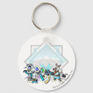 Llavero Grupo de la montaña del terror del equipo