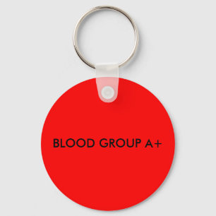 LLAVERO GRUPO DE SANGRE A+