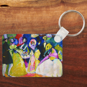 Llavero Grupo en Crinolinas por Wassily Kandinsky