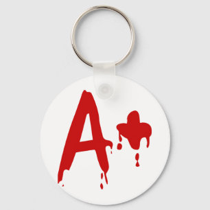 Llavero Grupo sanguíneo A+ Hospital positivo del #Horror