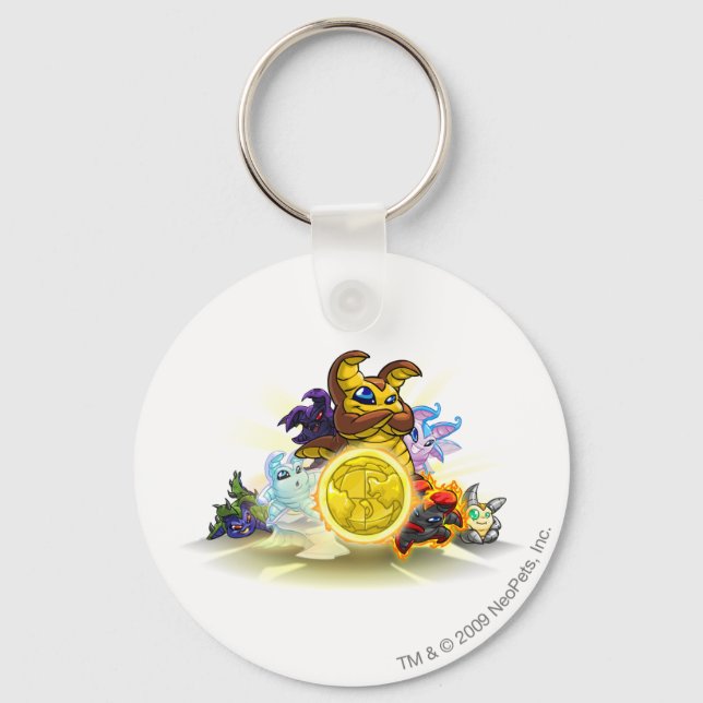 Llavero Grupo Yooyu de la Copa Altador 2010 (Anverso)