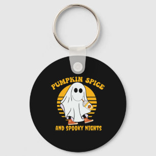 Llavero Guantánime Calabaza Spice Latte Caída Vibe Hallowe