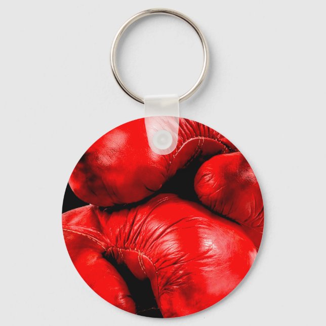 Llavero Guantes de boxeo Boxer Grunge Style (Anverso)