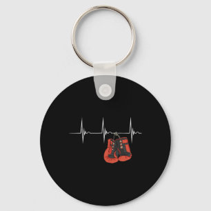 Llavero Guantes de boxeo Heartbeat Ekg Pulse Mma Boxing Ki