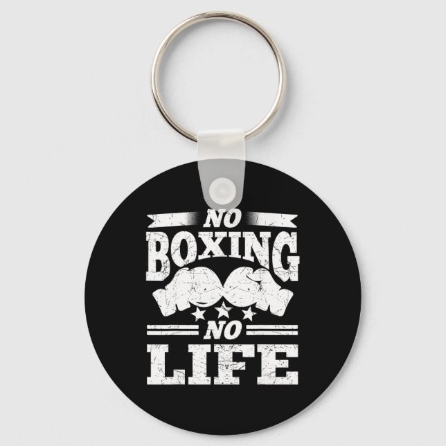 Llavero Guantes de boxeo sin boxeo sin vida Guantes de box (Anverso)