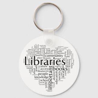 Llavero Guardar cadena de claves de bibliotecas