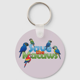 Llavero Guardar los Macaws