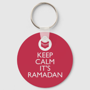 Llavero guarde la calma el su Ramadán