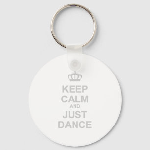 Llavero Guarde la calma y apenas la danza - para continuar