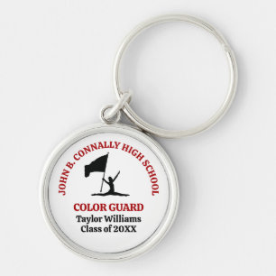 Llavero Guardia de Color Personalizada de Escuela Secundar