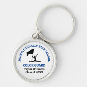 Llavero Guardia de Color Personalizada de Escuela Secundar