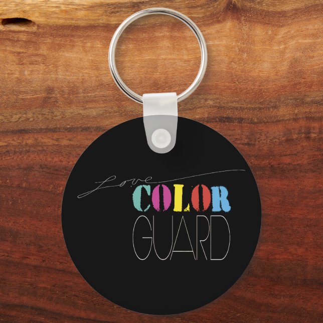 Llavero Guardia de colores "Love Color Guard" (Anverso)
