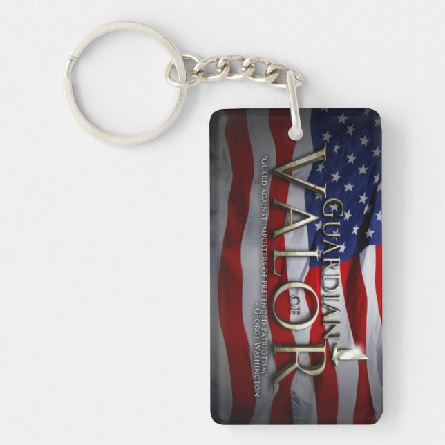 Llavero Guardián De La Cadena De Llave De Valor (Frente)