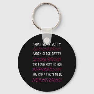 Llavero Guau Black Betty Clonazepam Guau Black Betty Diaze