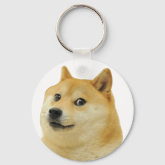 Llavero guau tal teclado shibe doge