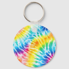 Llavero Guay Aqua Red Blue Yellow Naranja Tie Dye