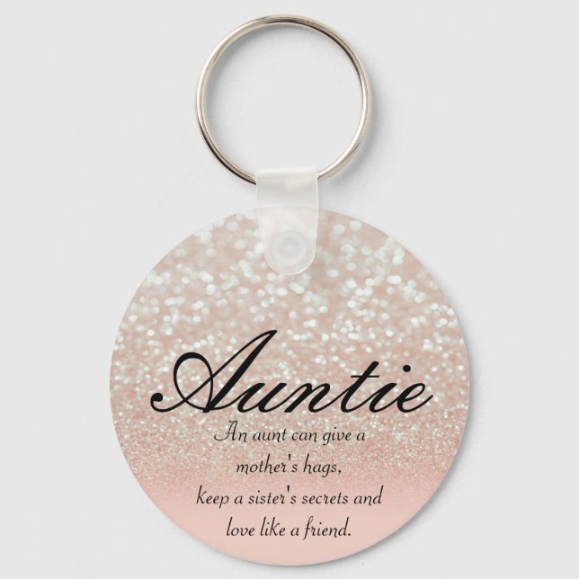 Llavero Guay, asombrosa, tía sinvergüenza rosada (Anverso)