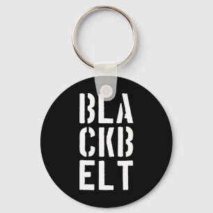 Llavero Guay Blackbelt Martial Arts Gift Black Belt audaz