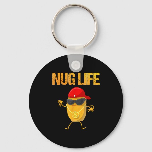 Llavero Guay Chicken Nugget Art Para Niños Chicken Nugg (Anverso)
