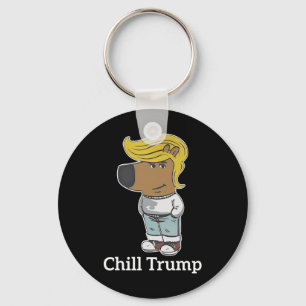 Llavero Guay Chill Guy Meme Tees - Trump Chill Guy Meme